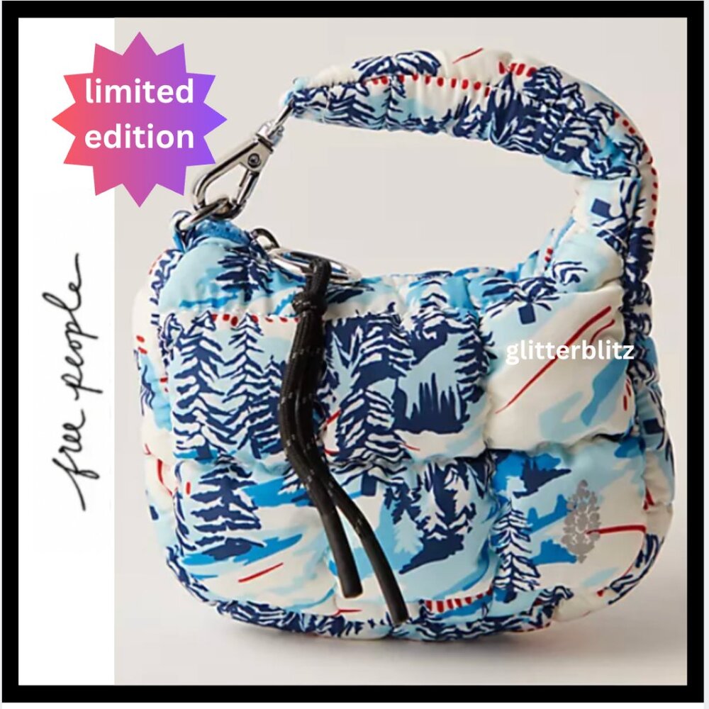 Free People Quilted Micro Pouch - Limited Edition